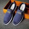 Denim Slip On Loafers Fashion Shoes