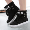 Canvas Fashion Boots Lace-up