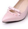 Bow Knot Tip Pump Shoes