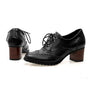 Retro Carving Women Oxford Shoes