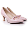 Bow Knot Tip Pump Shoes