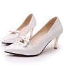 Bow Knot Tip Pump Shoes