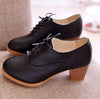 Round Toe Women Oxfords Shoes